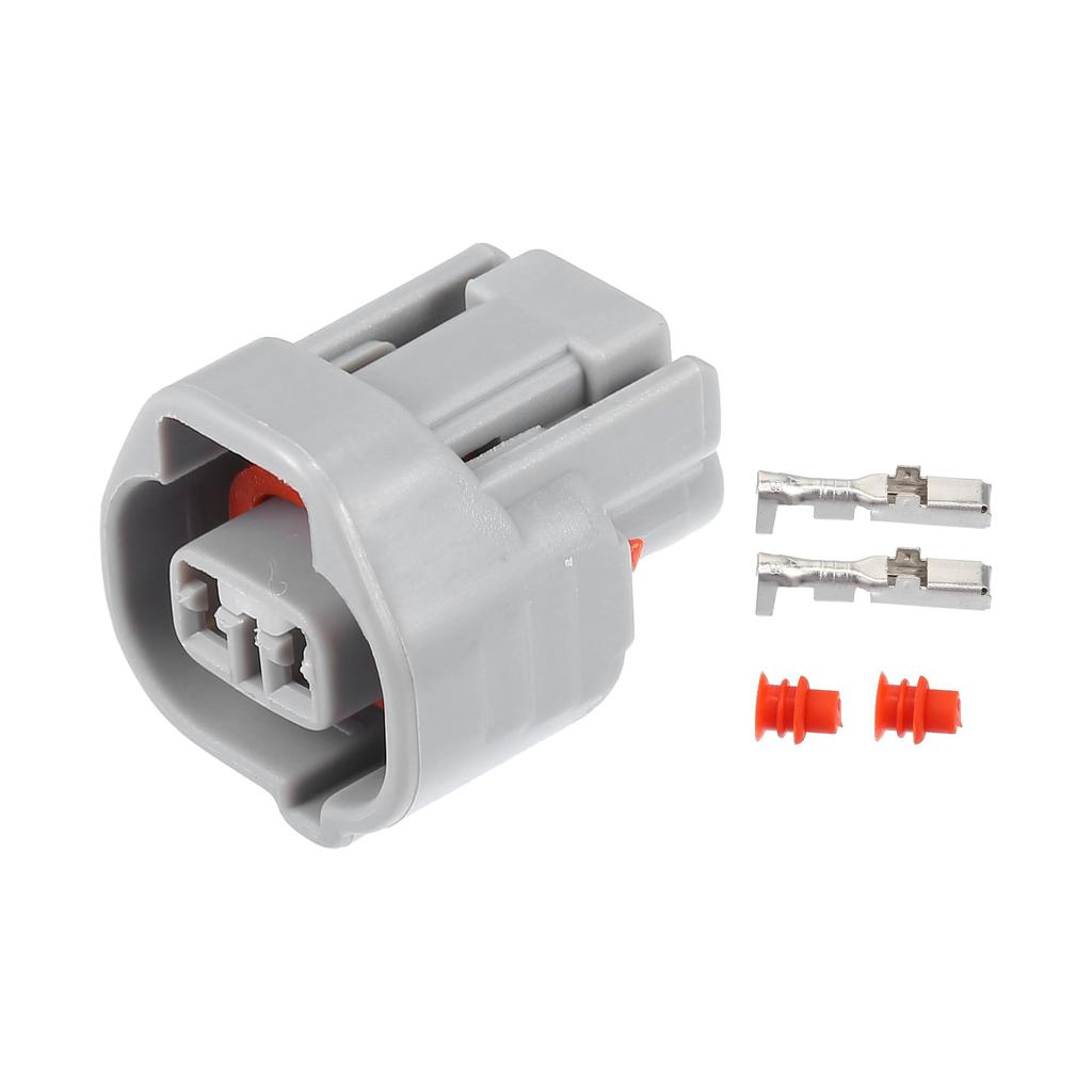 X AUTOHAUX Side Marker Light Connector Adapter Plug Clip Kit Replacement for Toy ota 2 Pin Number 9098011149 1 Set