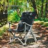 large black with head support & carry bag