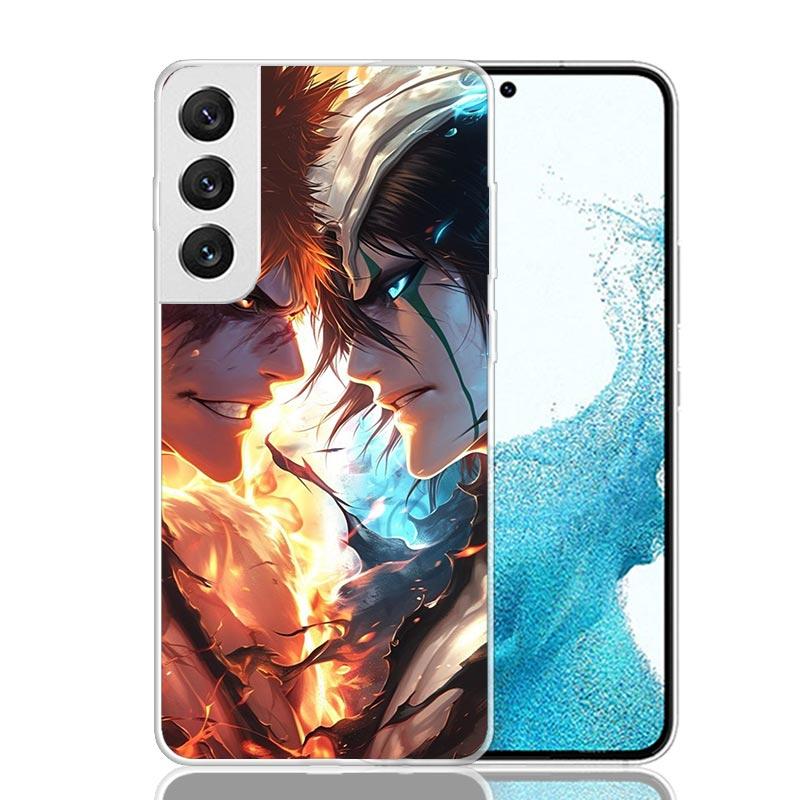 Kurosaki Ichigo Bleach Phone Case For Samsung Galaxy S26 S25 Edge S24 S23 FE S22 Ultra S21 Plus S20 + Fundas Cover Coque Galaxy