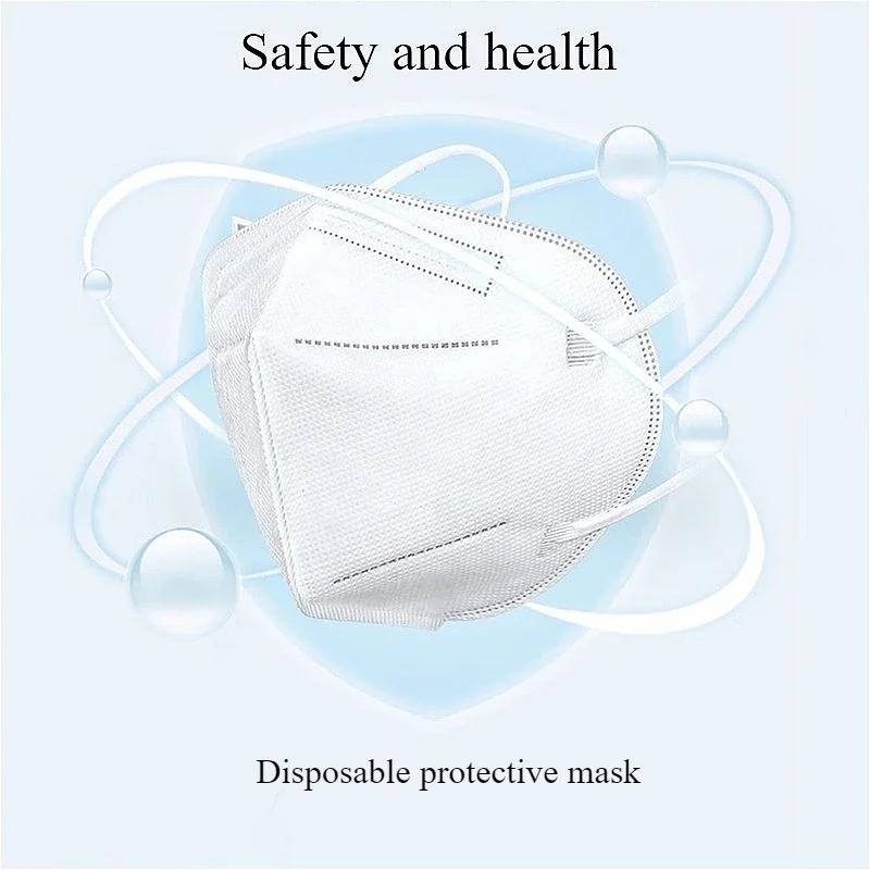10 Pieces N95 Face Mask Disposable Protective Mask Health Protective Dust and Droplet Prevention Masks Breathable Design Mask