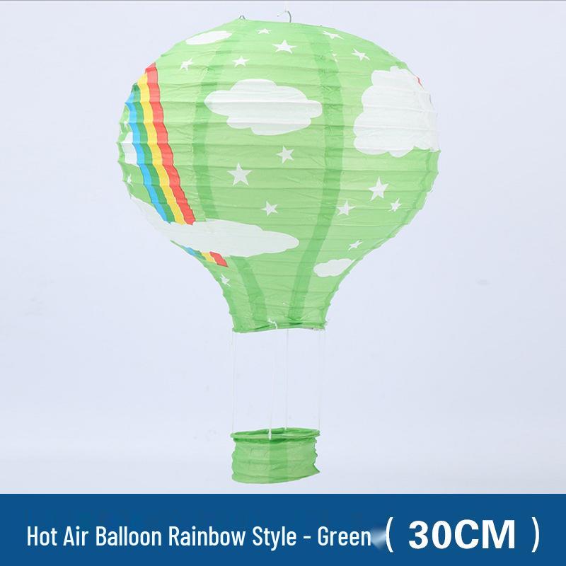 Hot Air Balloon Pendant Paper Lantern for Birthday and Kindergarten Decor