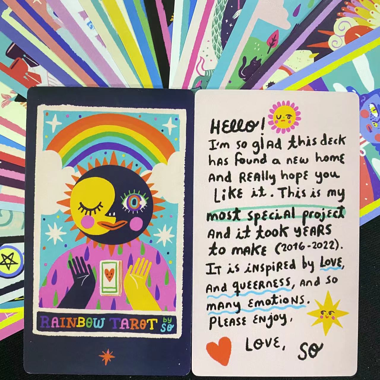 

Колода Таро Радуга 12x7 см