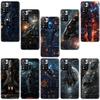 Zukünftige Weltraumkriegsschiffe Handyhülle Für Redmi Note 13 12 Pro Plus 14 15 Pro 5G 11 11T 11E 11S 10 Pro 10S 9 9S Hülle Handy Klar TPU