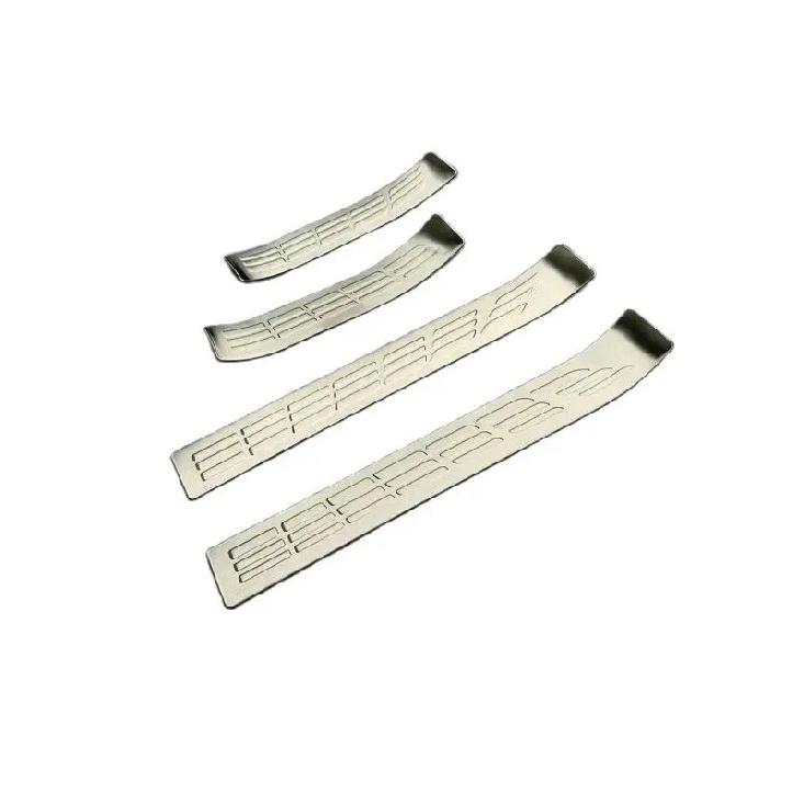 For Toyota Raize Z A200A A200 Stainless Steel Ouside Door Sill Panel Scuff Plate Kick Step Trim Cover Protector
