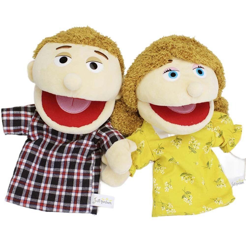 Pillow Hand Puppet Stuffed Toys Family Puppet Hand Doll Puppet Plush Toy Hand Puppet Plush Doll