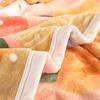Thicken and Warm Plush Blanket Napping Flannel Blankets Active Printing and Dyeing Thin Quilt Floral Style Warm Bedspreads Large Size Bedclothes