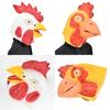 Headgear Rooster Halloween Animal Head Mask For Party Costumes And Themed Events