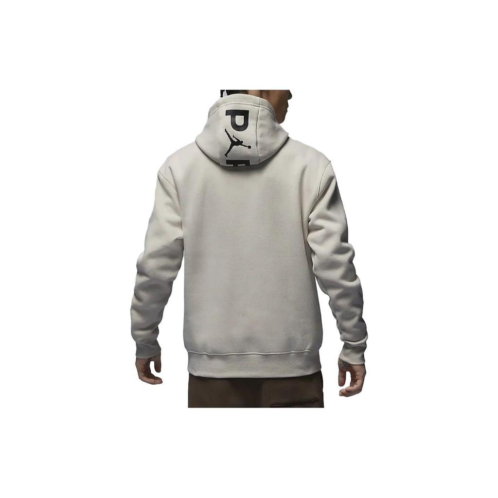 Jordan Felpa con cappuccio in pile con logo X PSG SS24 Uomo Top Light-Bone DZ2924-072