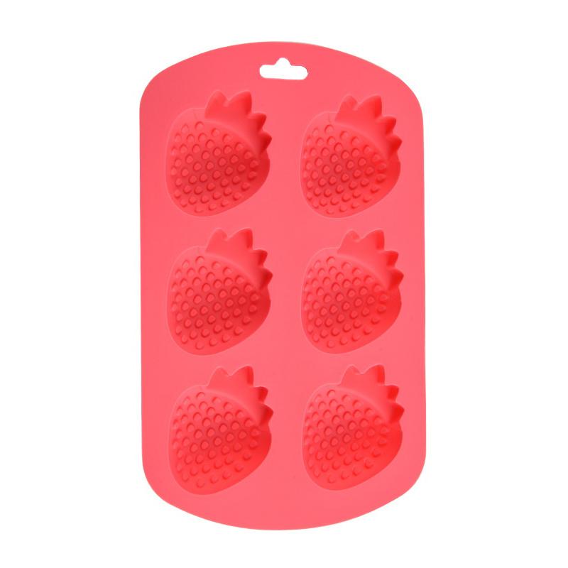 

Silicone Fruit Ice Cube Trays In Various Styles,Strawberry, Pineapple, Lemon, And Other Fruit Shapes. A2