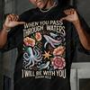Isaiah 432 Bible Verse Unisex Adult Cotton Tshirts Christian Inspirational Quote Oneck Printed Tops Ropa Mujer Camiseta Hombre