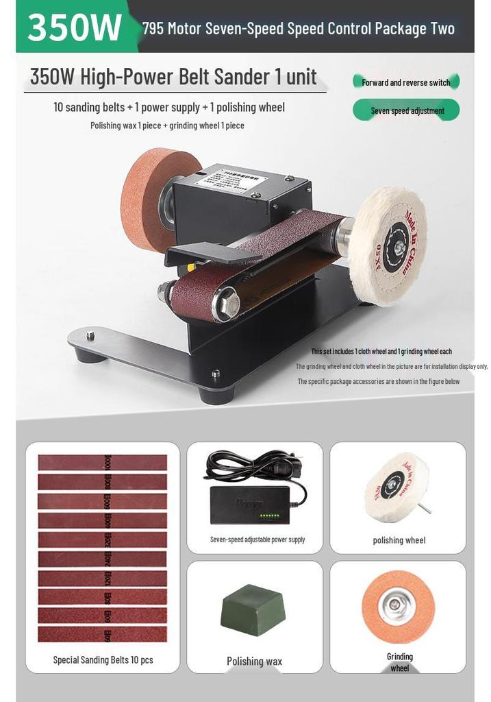 Compact Electric Knife Sharpener & Mini Belt Sander