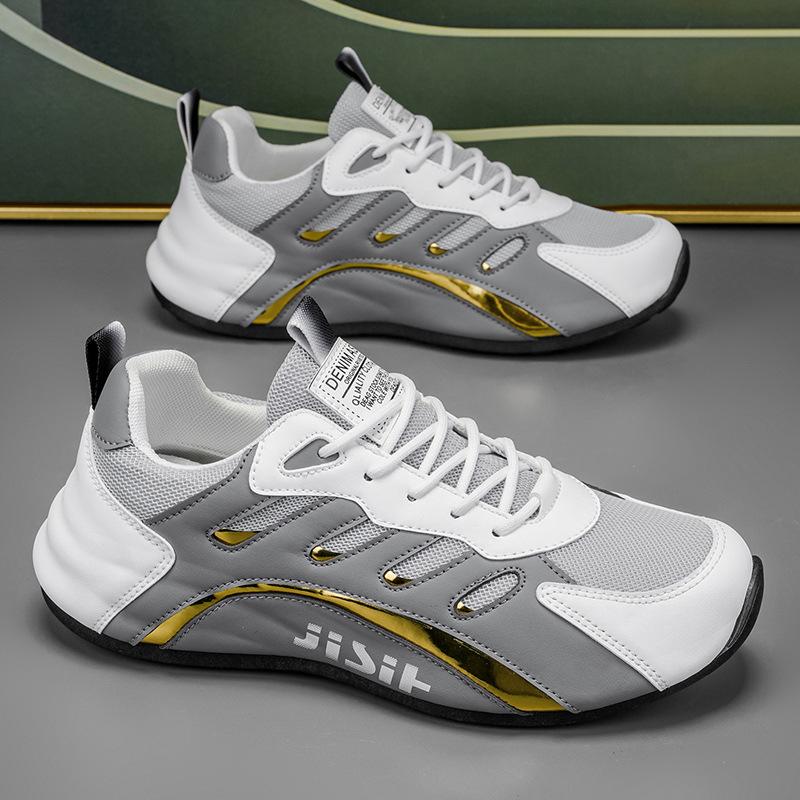 Men's Casual Single Shoes New Low-top Sports Shoes Versatile Men's Casual Shoes Comfortable Dad Shoes