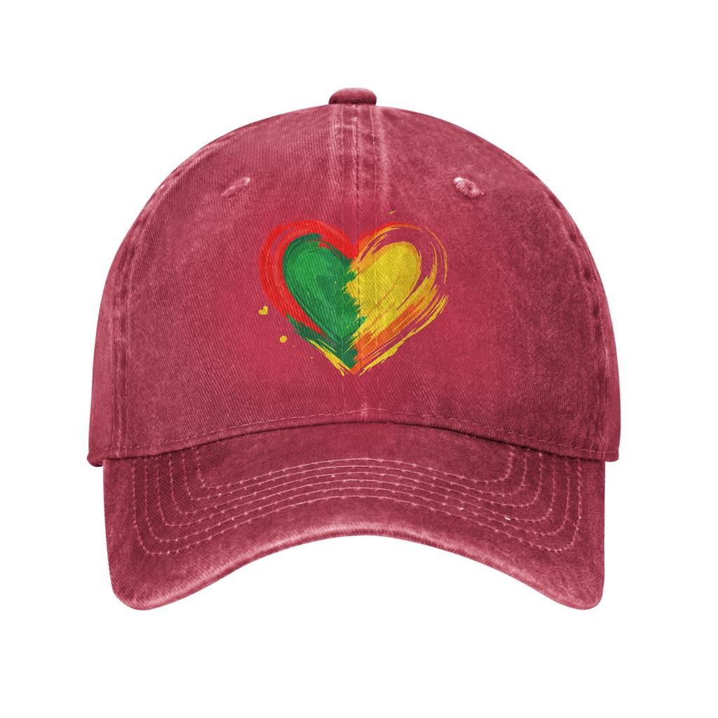 African Heart Black History Month African American Sun Baseball Cap  Fashion Unisex Women Outdoor Sport Baseball Caps Present