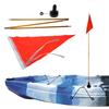 Kayak Safety Flag Canoes Paddle Boards Fishing Boat Foldable Flag
