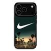 Phone Case - MANIACASE - iPhone 17 Pro Max - Silicone TPU - Black - California Palm Trees
