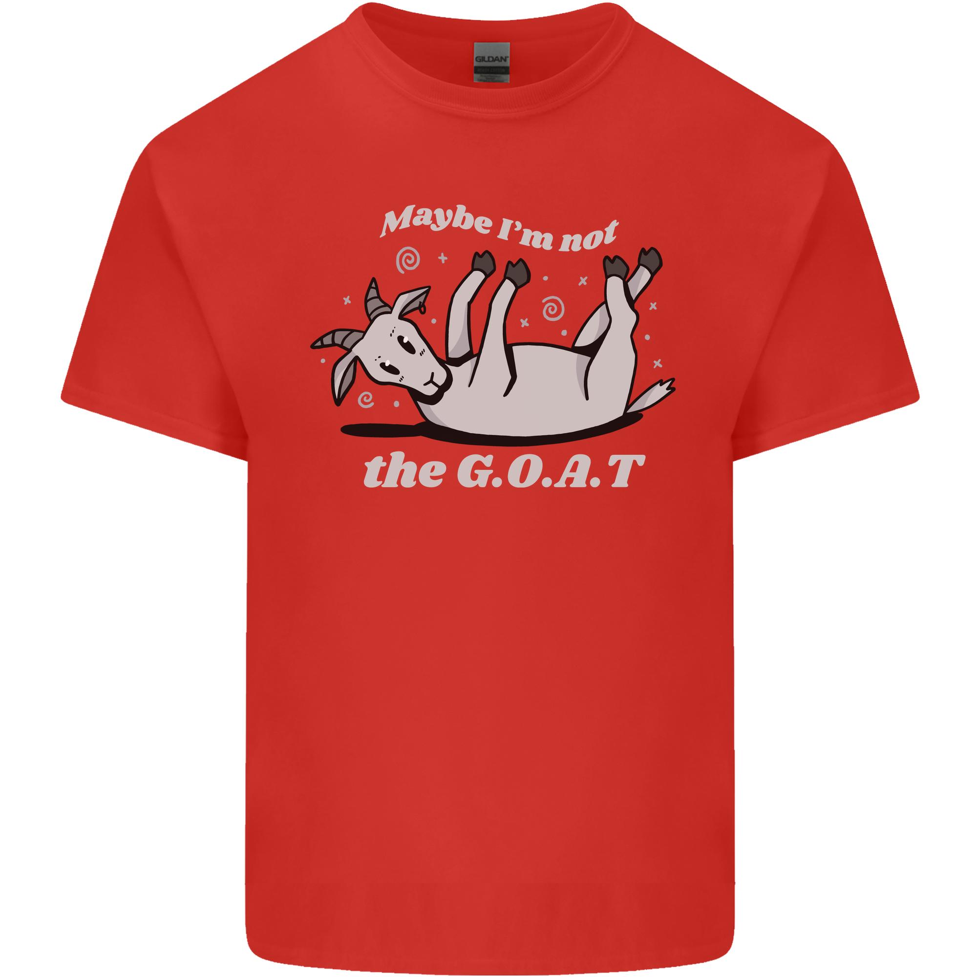 Maybe Im Not the GOAT Funny Farming Unisexs Light Cotton TShirt S