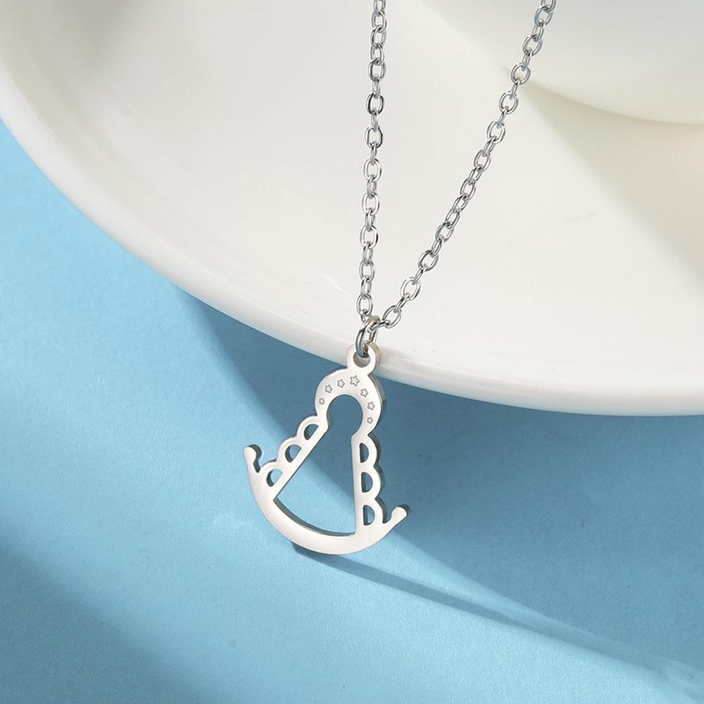 Our Lady of Aparecida Women Necklace Virgin Mary Pendant Catholic Religious Necklace Patroness of Brazil Stainless Steel Jewelry