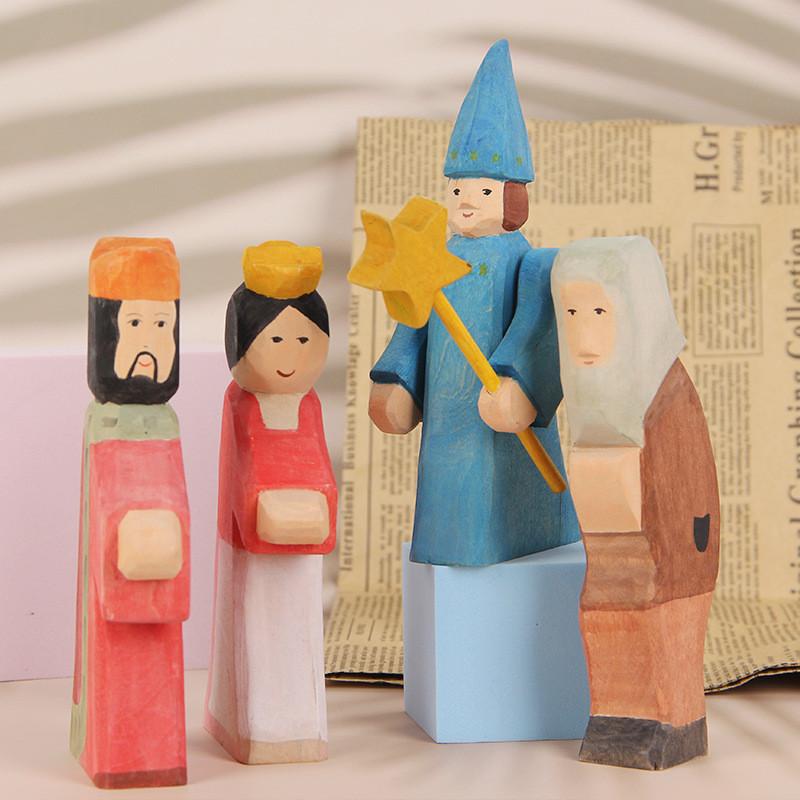 Wooden Carving Figurine Diy Craft Kit For Home Decor And Gift Ideas
