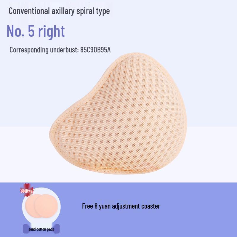 Leichter atmungsaktiver Mastektomie-BH mit Prothesenbrust für den Sommer