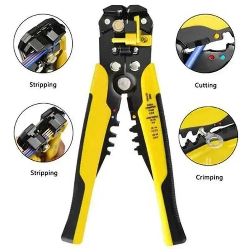 2025 Crimper Cable Cutter Automatic Wire Stripper Multifunctional Stripping Tools Pliers Tool