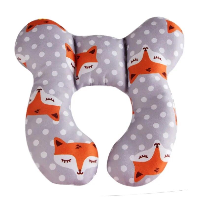 New Baby Pillow Protective Travel Car Seat Head Neck Support Pillows Newborn Children U Shape Headrest Toddler Cushion 0-3