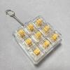 Tastiera a 9 Tasti Keycaps Portachiavi Giocattolo Fidget Keycaps Anti-Ansia Keycaps Festa Sollievo dallo Stress Keycaps Fai-da-Te Tappi Tastiera Giocattolo