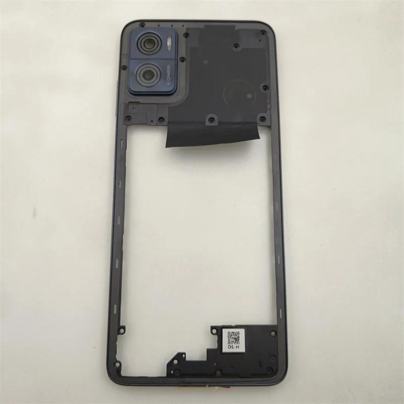 NEW For Motorola Moto E22 Back Cover Middle Frame Holder Housing Repair and Replacement