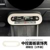 For BMW Mini Cooper F66F65 2024 Central Control Decorative Sticker Button Shell Car Interior Decoration Modification Accessories