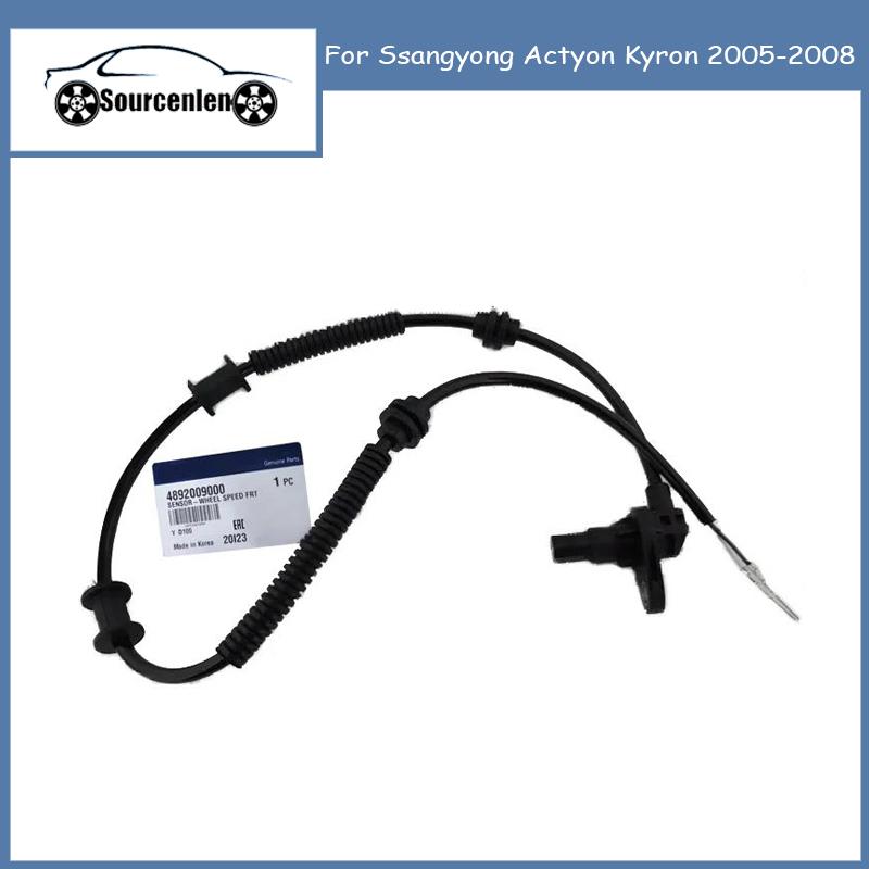 Новый Передний ABS Датчик скорости колеса 48920-09000 4892009000 Для Ssangyong Actyon Kyron 2005-2008