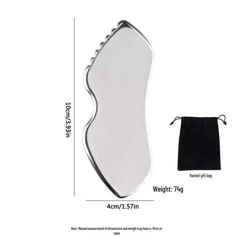 Stainless Steel Gua Sha Board for Full Body Muscle Relaxation and Circulation