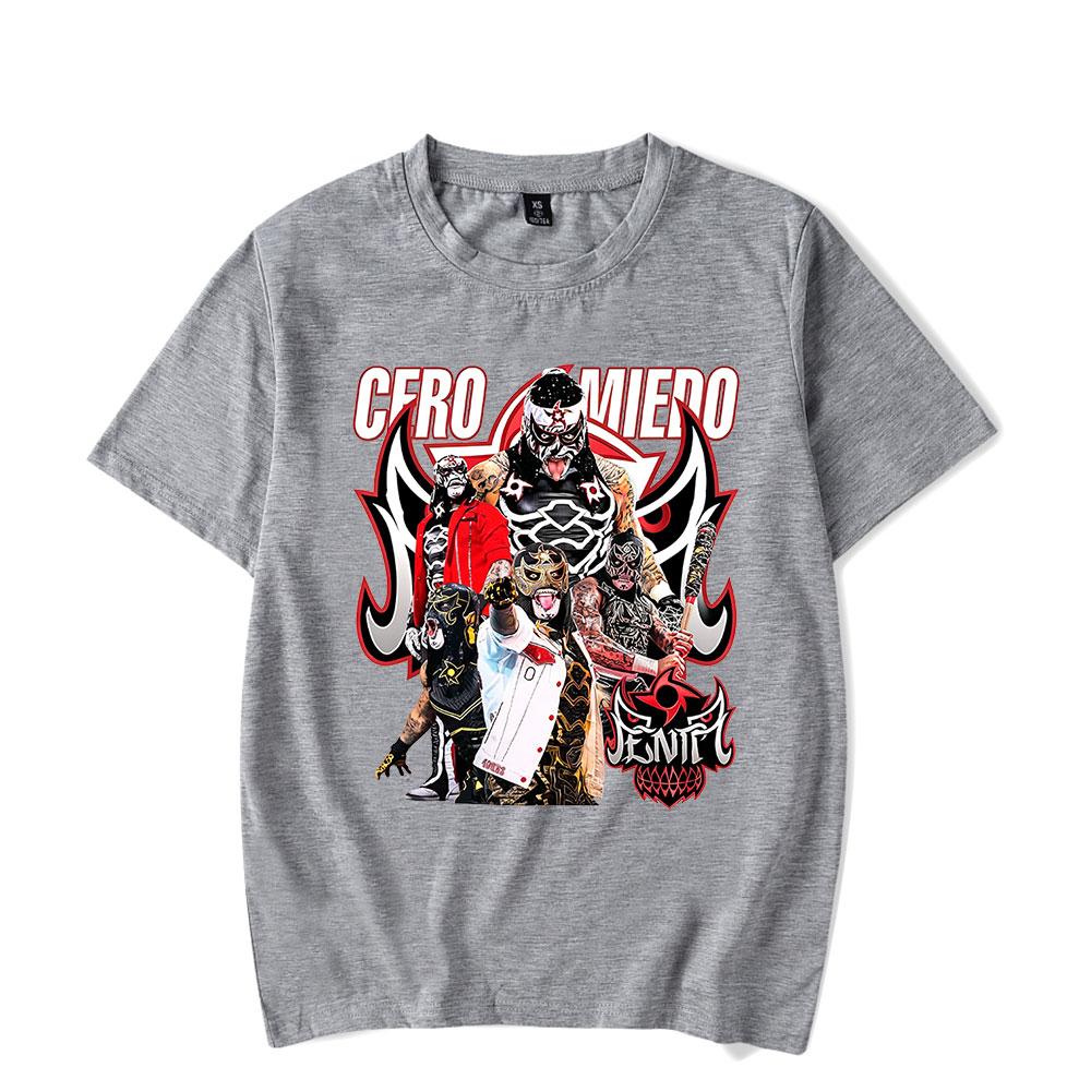Penta El Zero Miedo Penta Cero Miedo Merch T-Shirts Streetwear Tee Cosplay Women Men Crewneck Short Sleeve
