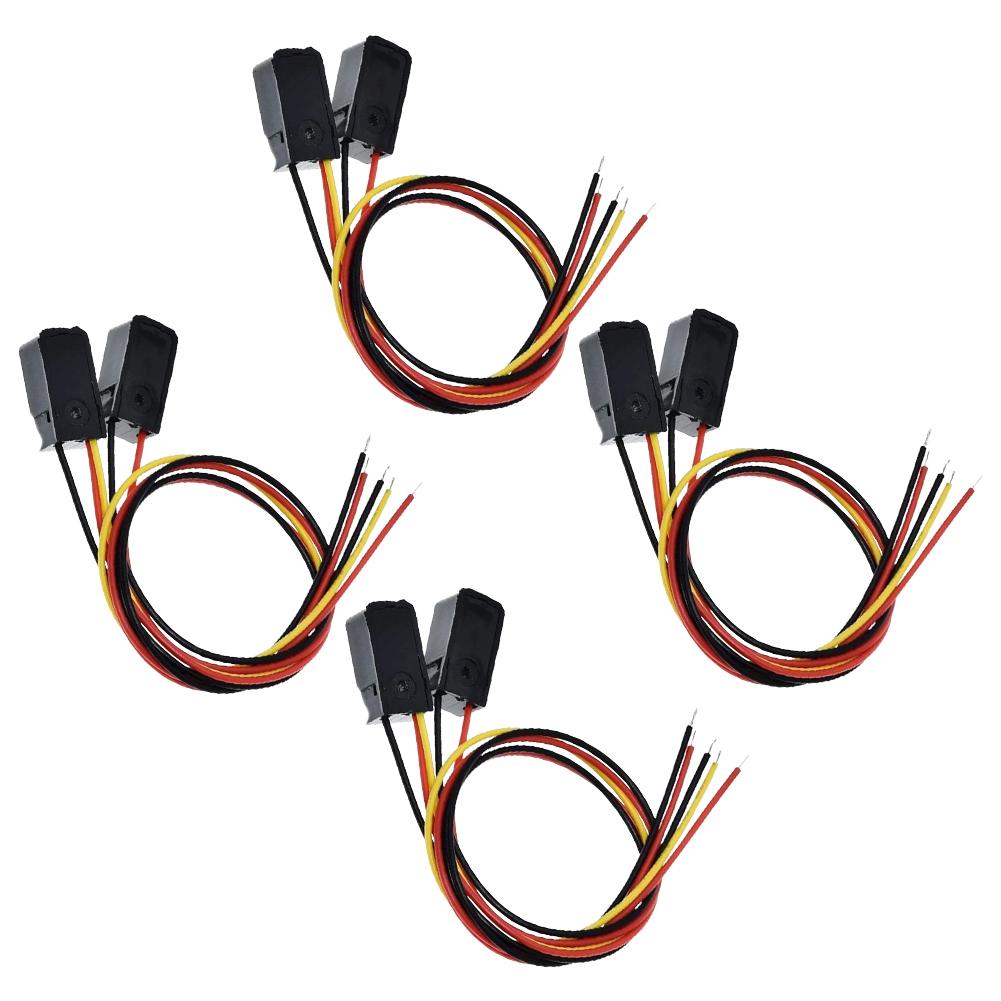 4 Pair Infrared Photoelectric Switch Sensor QT30CM For Electrical Equipment Supplies Security Systems Accessories