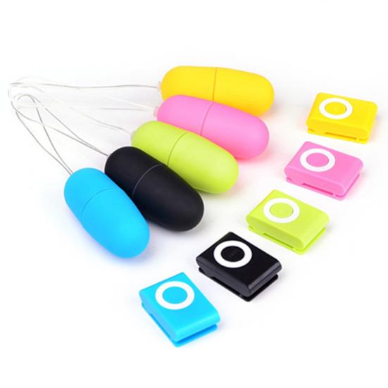 Kvinner Vibrerende Hopp Egg Trådløs MP3-fjernkontroll Vibrator Sexleketøy Produkter