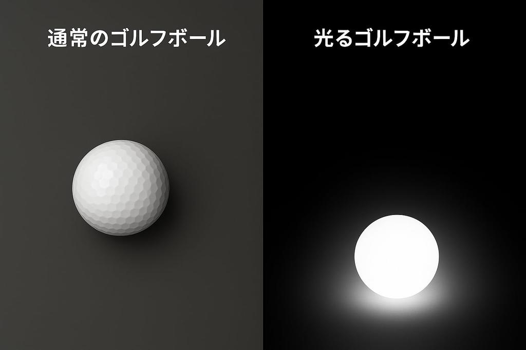 Golf Set of 6 or Choose from 6 Illuminating LED Outdoor Flash Night Golf Set of [sort] Balls, 12, Colors, Lights, Colorful, Sports, Balls, (White, 6)