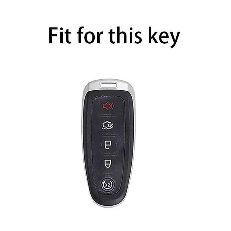 5 Buttons Tpu Remote Car Key Case Cover Fob For Ford Explorer Edge Escape Flex Taurus 2011 2012 2013 2014  Smart Key