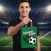 12 PCS Large Capacity Gift Bags for Soccer Events Printed Paper Packs with Handles  Gift