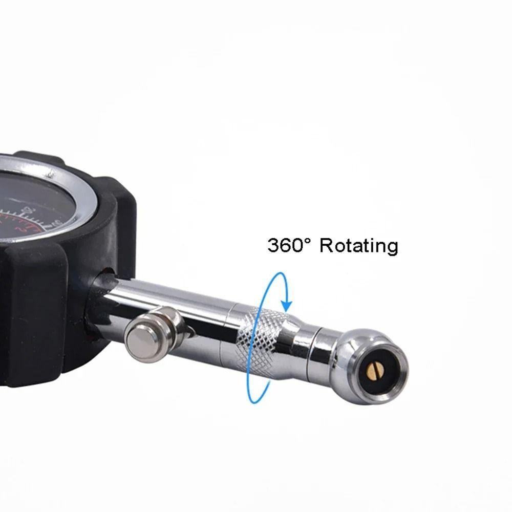 0~100 PSI Tire Pressure Gauge Reset Function Tire Pressure Monitoring Tool  Vehicle Maintenance