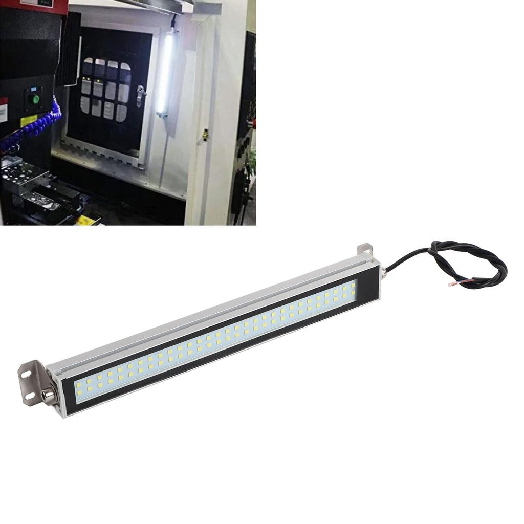 LED Working Light White Source IP67 Waterproof Explosion Proof Machine Tube Light 24V 12W Tool Working Lamp Machine Tube Light