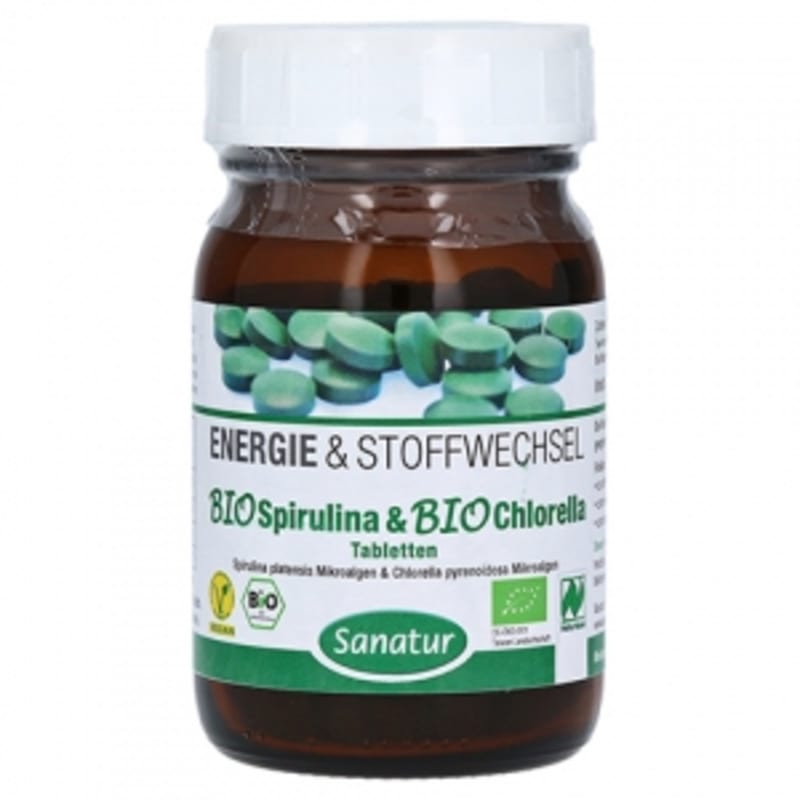 

Sanatur Bio Spirulina 2 in 1 250 Tablets