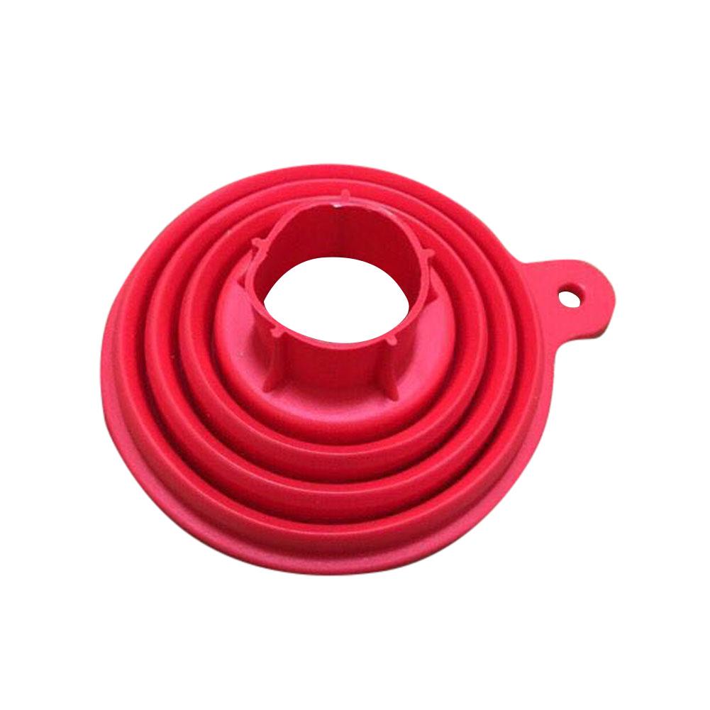 Süßer Raum Mini Silikon Faltbarer Trichter Trichter Flüssigkeitsspender Haushaltsküchenwerkzeug