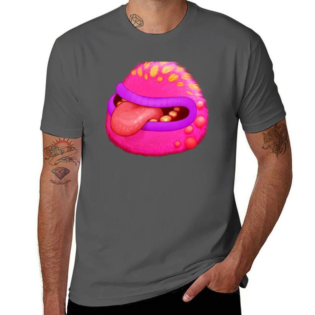 My Singing Monsters Character Tshirt Work Daily Short Sleeve Top Tshirt