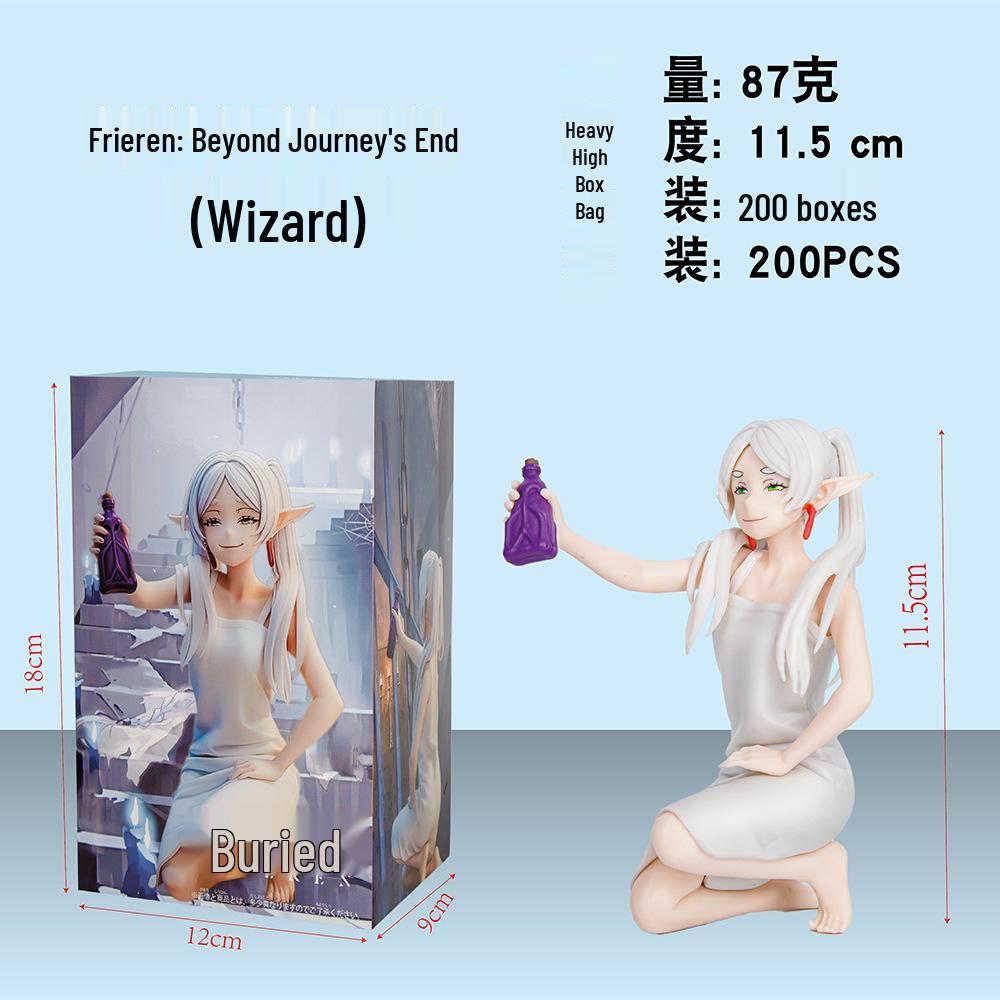Frieren: Beyond Journey's End - New Arrival White Dress Anime Figure Ornament