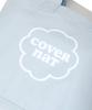 Covernat Woman Clover Heart Canvas Mini Tote Bag Blue