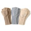 Kaschmir Fäustling Warme Gestrickte Fingerlose Handschuhe Klappfäustlinge Für Männer Frauen Studenten Jungen Mädchen Halbfingerhandschuhe Verdicken Handschuhe
