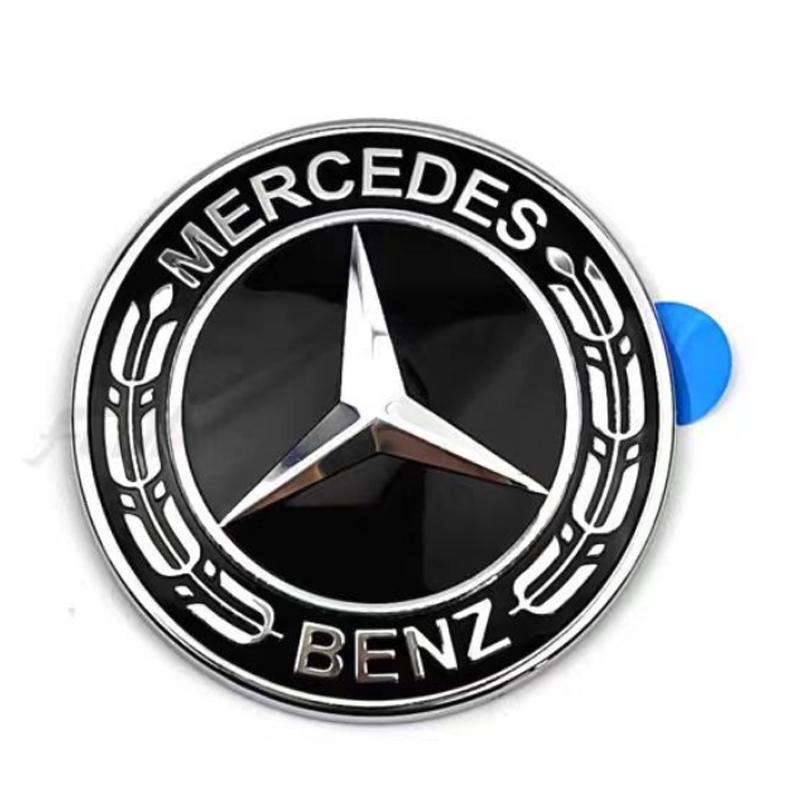 

GLC GLB 57mm Star Flat Hood Bonnet Logo Emblem Badge For Mercedes Benz W204 W124 W201 W202 W212 W220 W205 automobile Accessorie