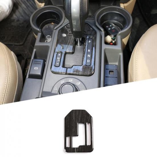 For Land Rover 04-09 Discovery 3 Wood Grain Middle Console Gear Shift Panel Trim