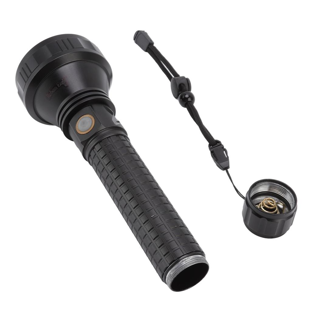 SST40 Leistungsstarke Taschenlampe Drei Lichtmodi Langreichweitige Taschenlampe Notfalltaschenlampe für Outdoor