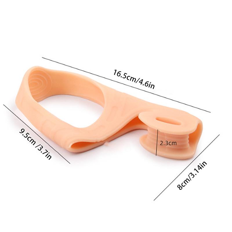 

1PC Big Toe Bunion Corrector Adjustable Orthopedic Socks Toes Separator Pain Relief Hallux Valgus Feet Protector білий