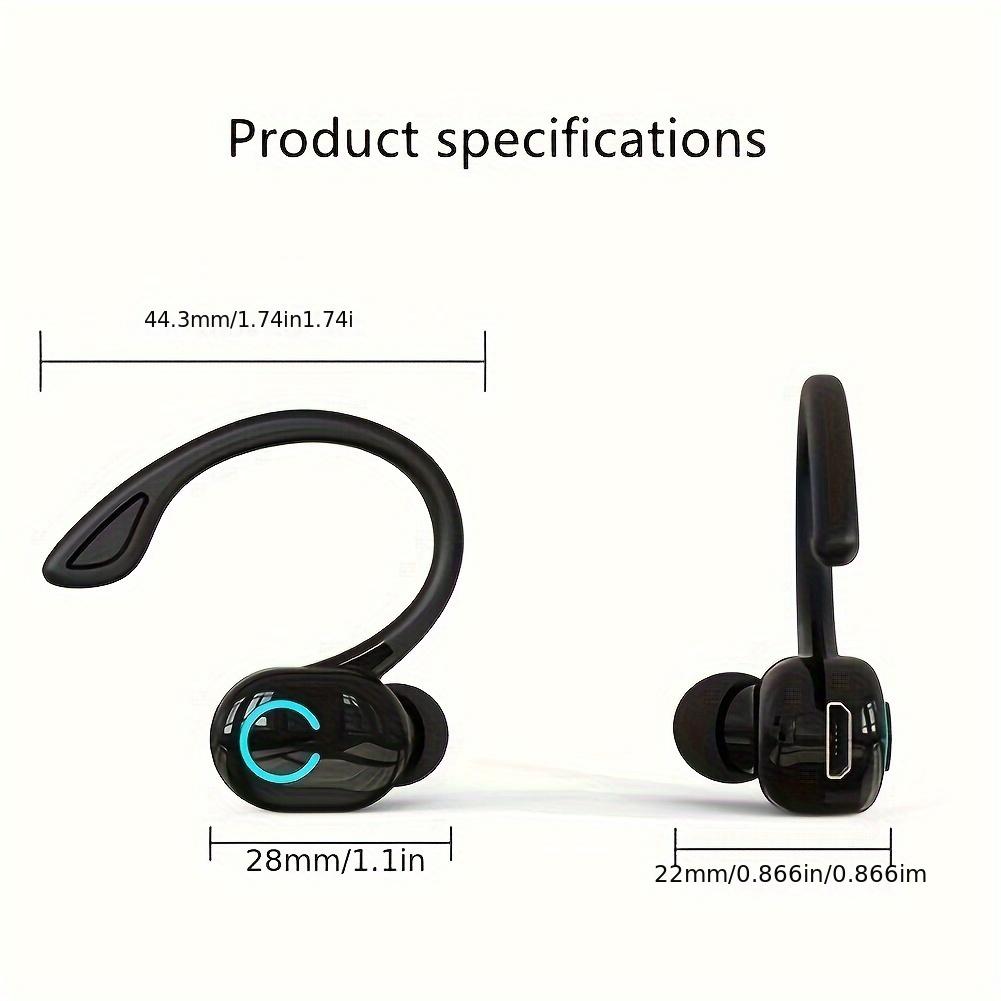 X8 Single Ear Bluetooth Wireless Earphone Ear Hook Bluetooth Headphone Bluetooth 5.2