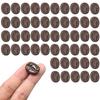 NOELAMOUR Coffee Bean Food Sample Model Realistic Coffee Bean Food Model Cafe Display Prop Ornament 50 - - - (Glossy, Pieces)